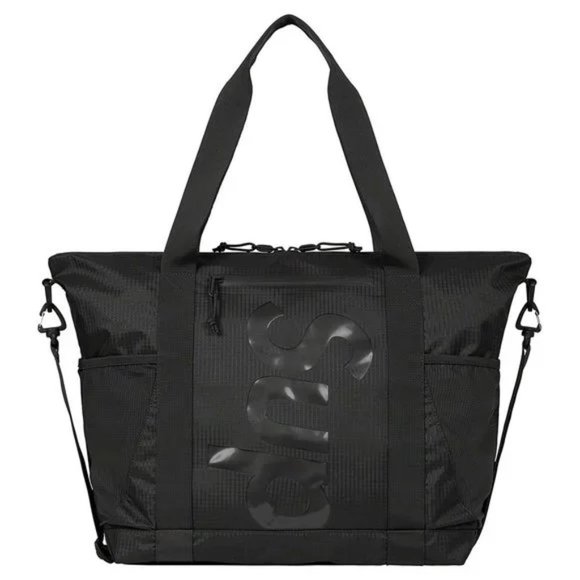 Supreme | Bags | Black Supreme Ss2 Tote Bag | Poshmark